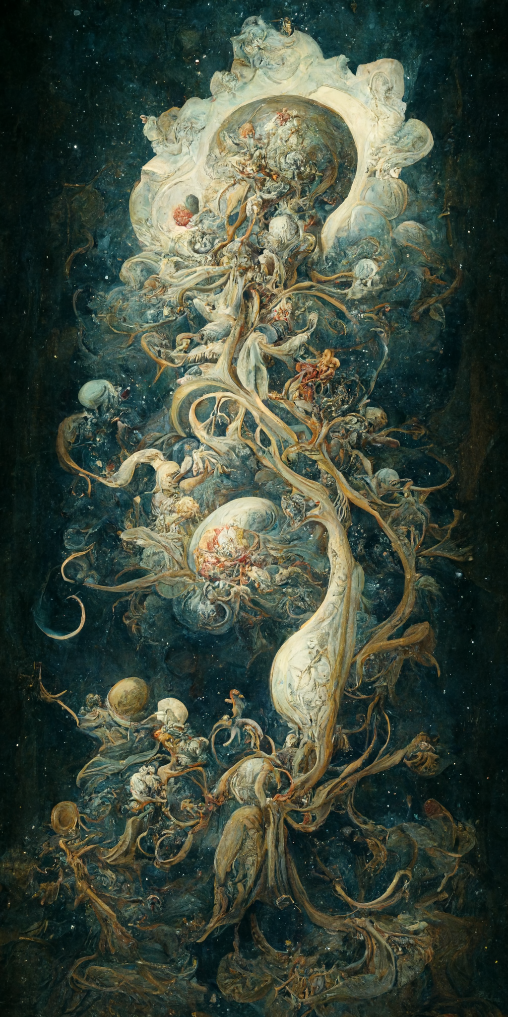 Cosmology Fresco II | Path to the Sacred Planet Gha'Dahar